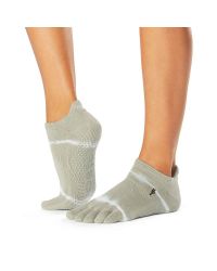 Toesox Full Toe Low Rise Grip Fünf-Finger-Socken