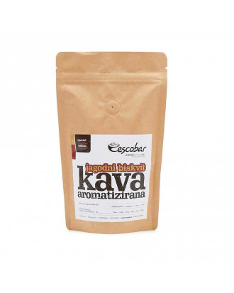 Kaffee Escobar Strawberry Biscuit mit aromatisierter Kaffee