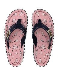 Gumbies Flip Flops Pink Dity Muster