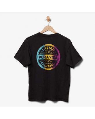 Pura Vida Kurzes T-Shirt Live Free